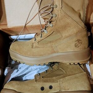 NEW Men's Sz 10/W 12 USMC/EGA Hot Weather Boots Belleville 590